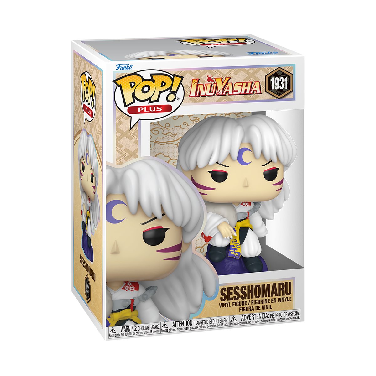 InuYasha Sesshomaru (Sitting) Funko Pop! Vinyl Figure Plus #1931