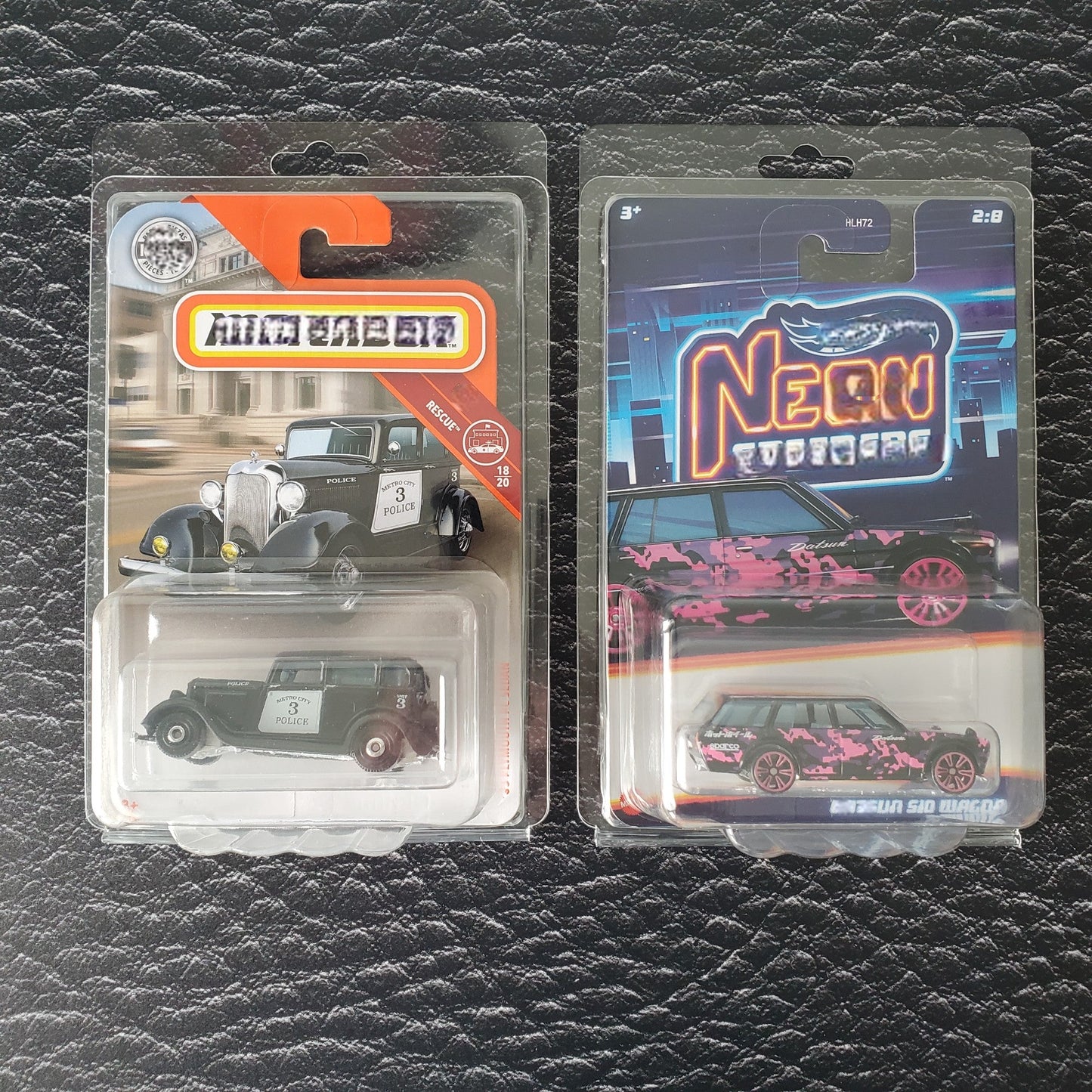 10 Pack Protector Case Clamshell For Hot Wheels Mainline