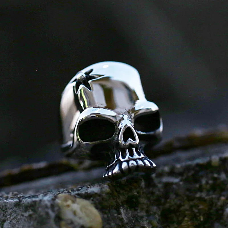 Gothic Human Bones Snake Winding Skull Men Ring Knight Templar Mummy Motorcycle Rock Biker Jewelry Set Wholesale