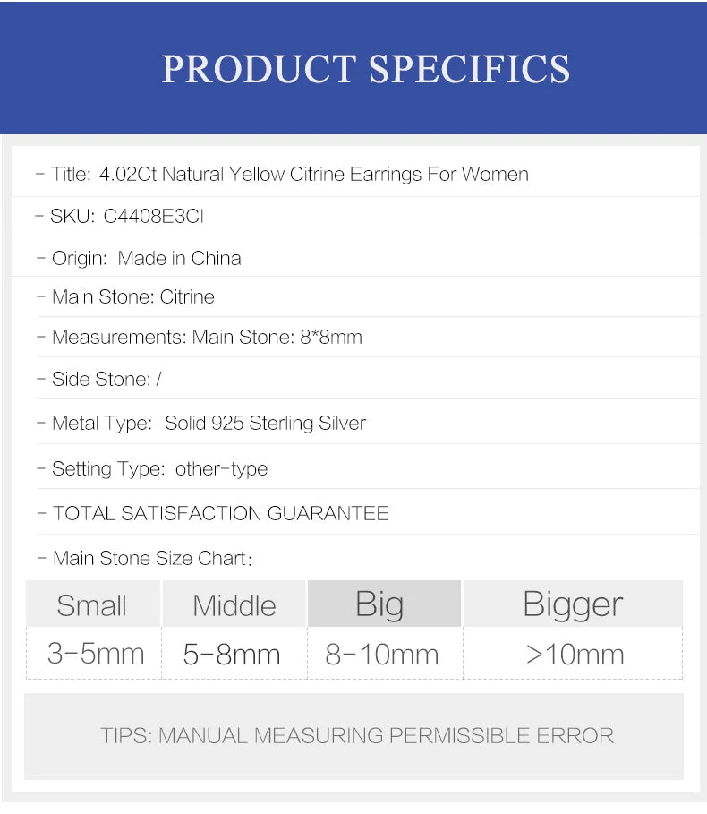 GEM'S BALLET 925 Sterling Silver Earrings 4.02Ct Natural Yellow Citrine Drop Earrings For Women Bijoux Brincos Fine Jewelry