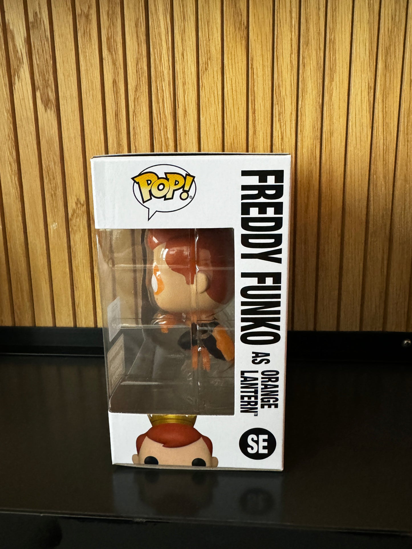 Funko Fundays Experience 2025: Pop! Originals DC Freddy Funko as Orange Lantern (Translucent) LE2000