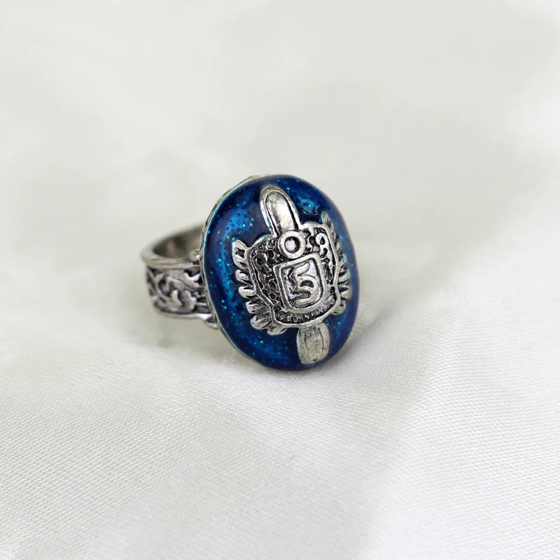The Vampire Diaries Ring Letters Anillos Salvatore Damon Reborn Daylight Ring Aneis Stefan Family Crest Vintage Jewelry Gift New