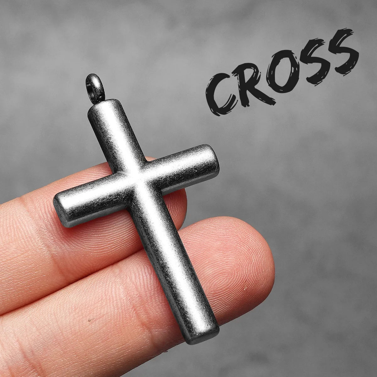 Minimalism Retro Cross Amulet Stainless Steel Men Necklaces Pendant Chain Punk Women Fashion Jewelry Gift Wholesale Dropshiping