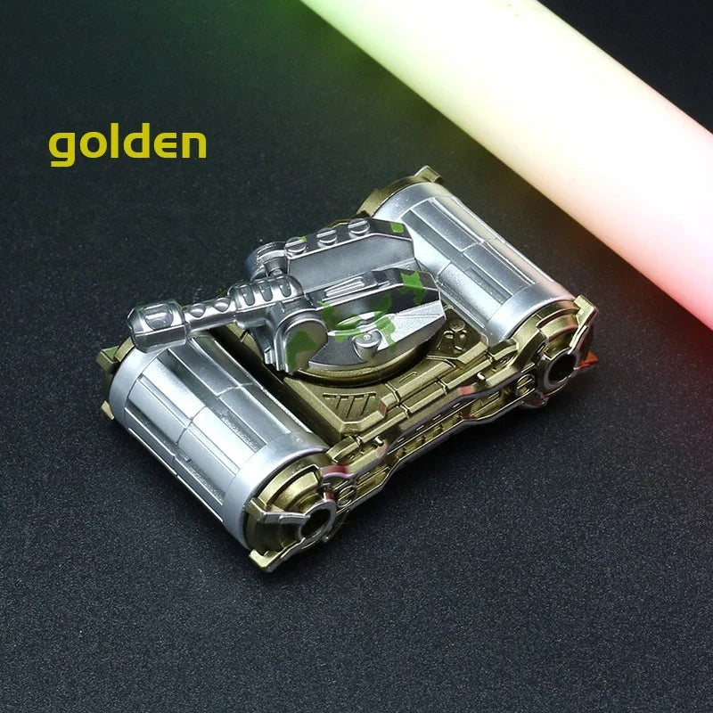 Transformed Tank Fidget Spinner Office Adult Stress Relief Toys EDC Fidget Roller Toy Creative Mecha Plastic Hand Spinner