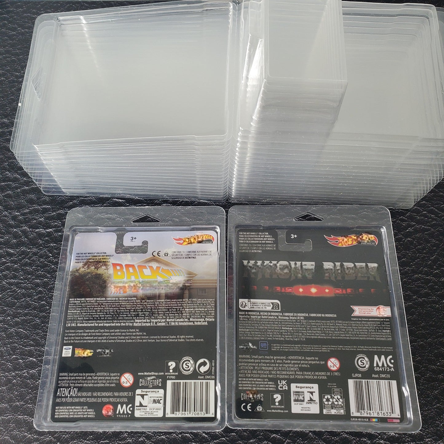 10 Pack Protector Case Clamshell for Hot Wheels Premium Pop Culture