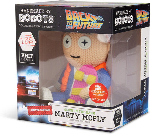 Back to the Future Marty McFly with Skateboard Collectible Vinyl Figure (Limited Edition Glow in the Dark / Geek Fuel Numbered Exclusive) - #152