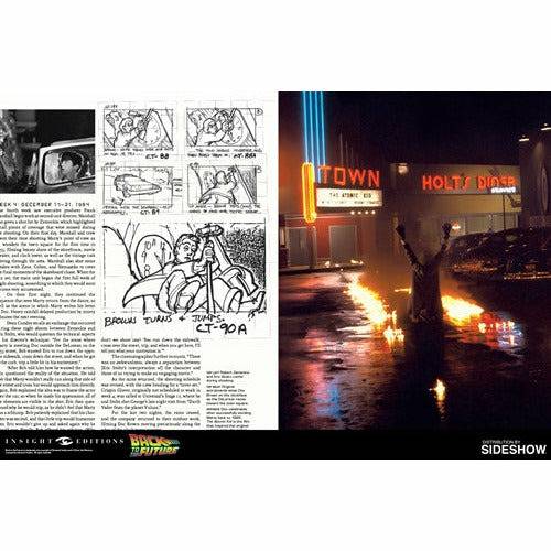 Back to the Future: The Ultimate Visual History Collector's Edition Hardcover book with Sculpted Movie Poster [2017]