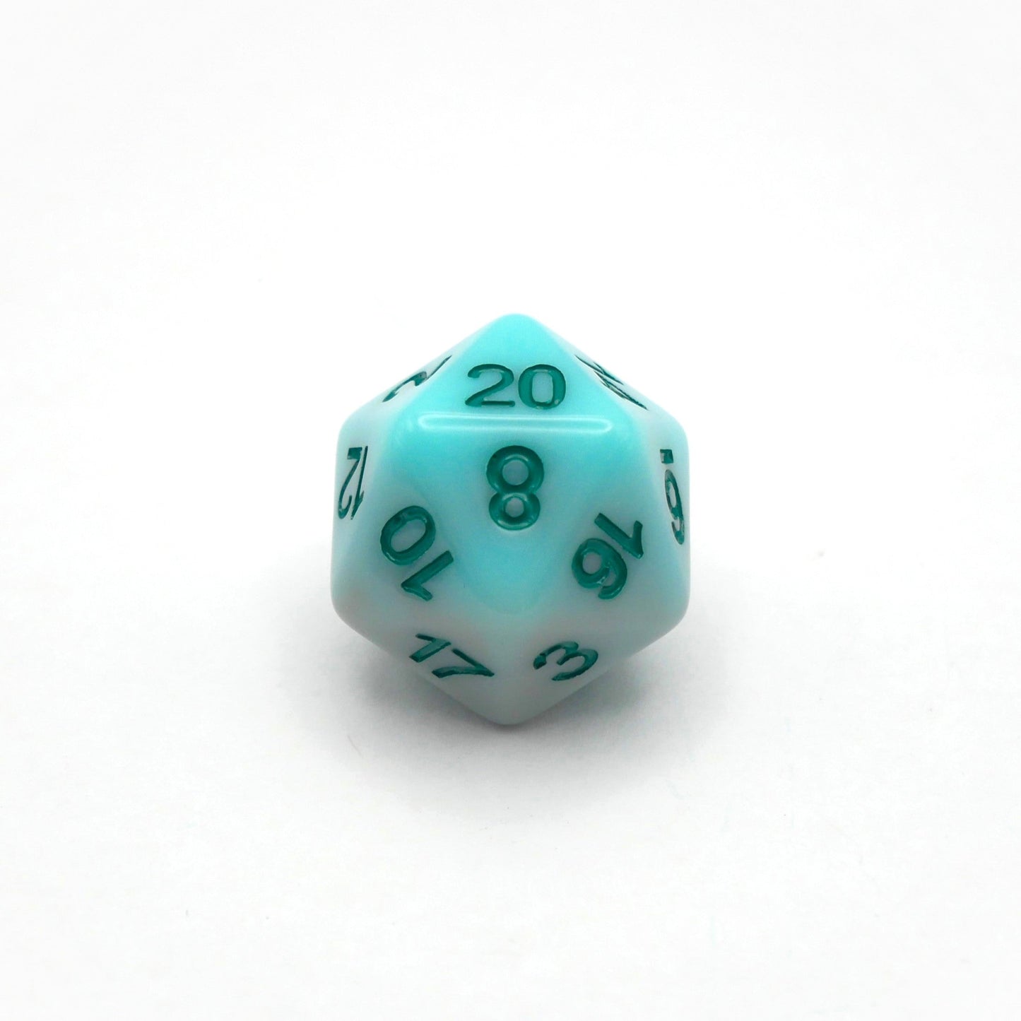 Coastal Memories - 7 Piece DnD Dice Set | Acrylic RPG Gaming Dice