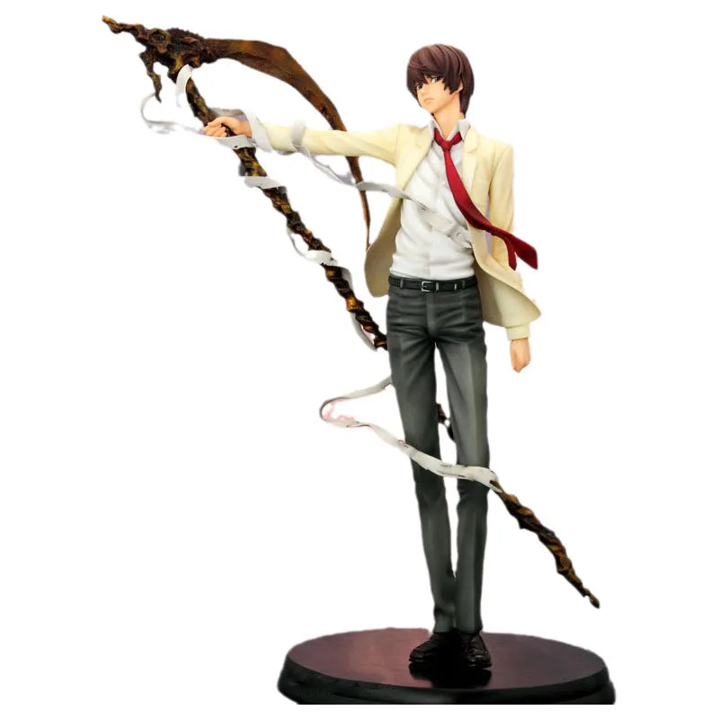 26cm Death Note Anime Figure Yagami Light Manga Statue Figurines Pvc Killer Kira Action Figure Collectible Model Doll Toys Decor No box