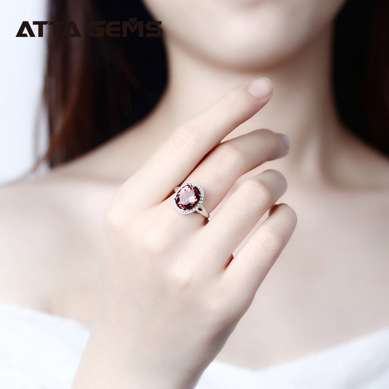 Zultanite 925 Sterling Silver Design Fine Jewelry Created Zultanite Color Change Stone Ring for Women