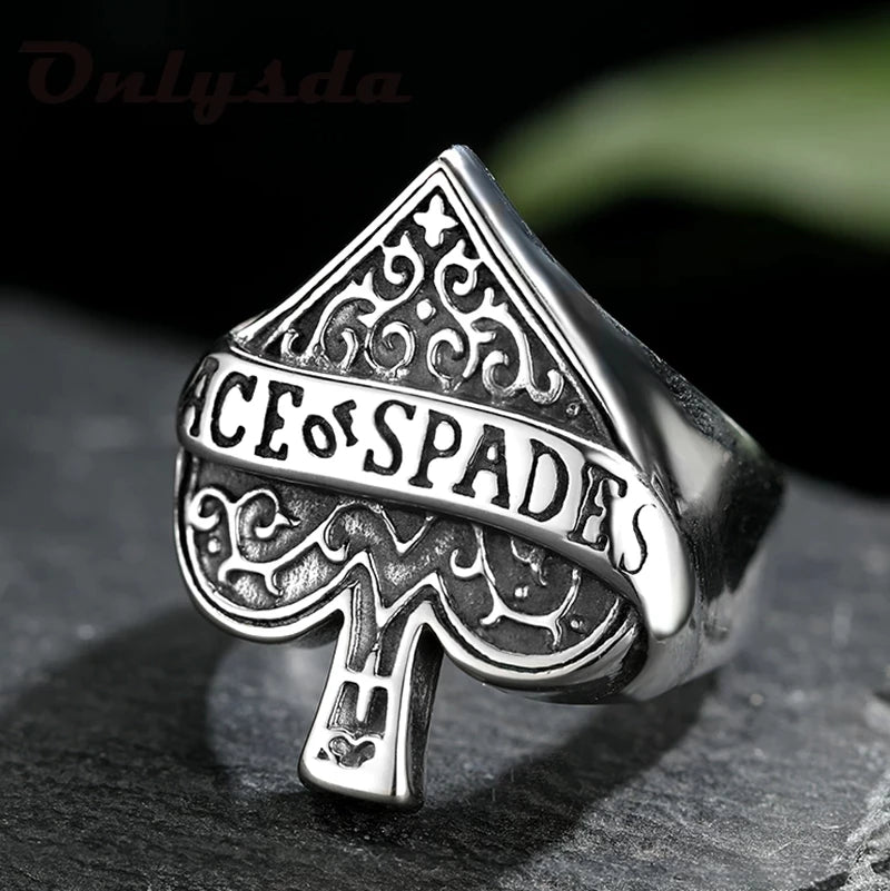 Vintage Dropshipping Stainless Steel Ladies Mens Biker Punk Sacred Heart Of Jesus God Ring Cross Amulet Jewelry For Man Gift OSR839