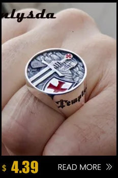 Onlysda Viking Gothic Stainless Steel Geometry Ring Men Wedding Rings Womens Band  Jewelry Gift