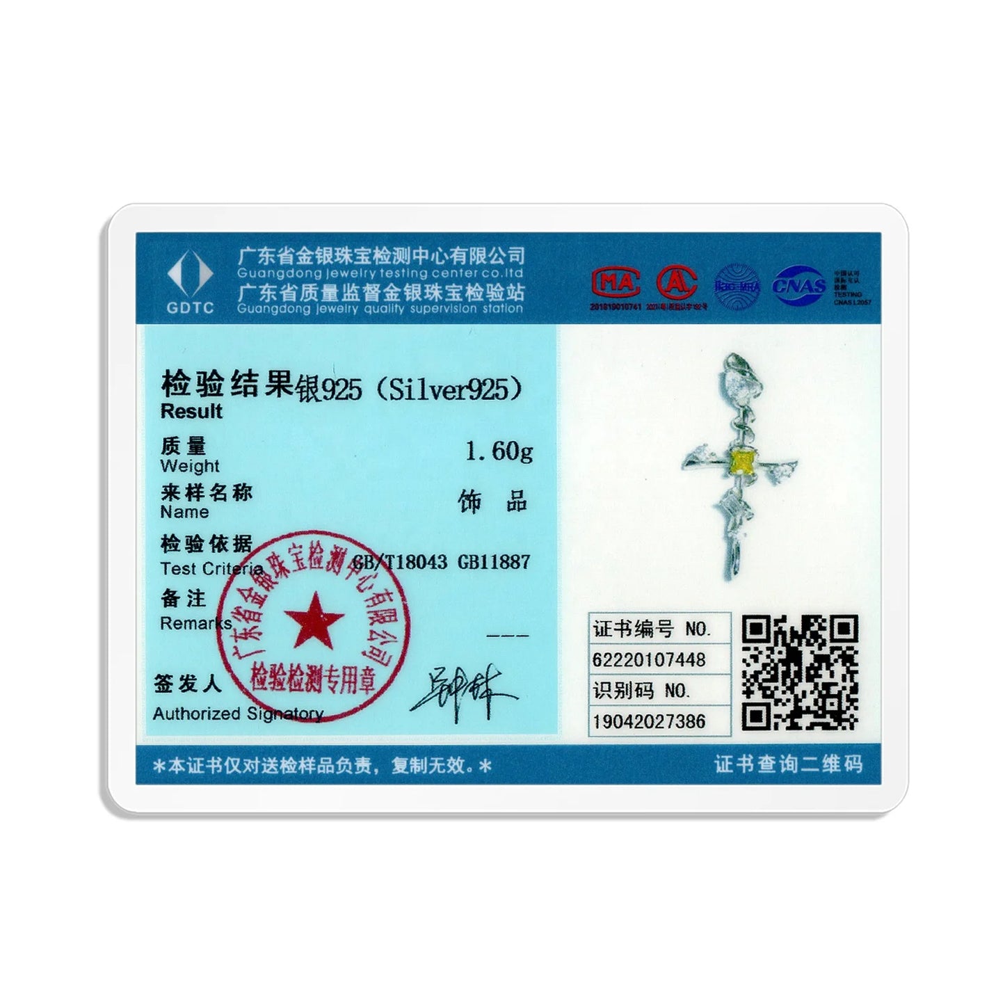 Zircon Cross Pendants for Necklace Authentic 925 Sterling Silver Necklaces Jewelry with Shiny Zircon Fashion Women Jewelry Gift