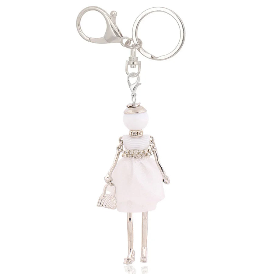 Women Keychain for Lady 2022 New Statement Charm Metal Key Chain Jewelry Cute Gift Female Bag Pendant Trendy Key Ring Wholesale KE 2016
