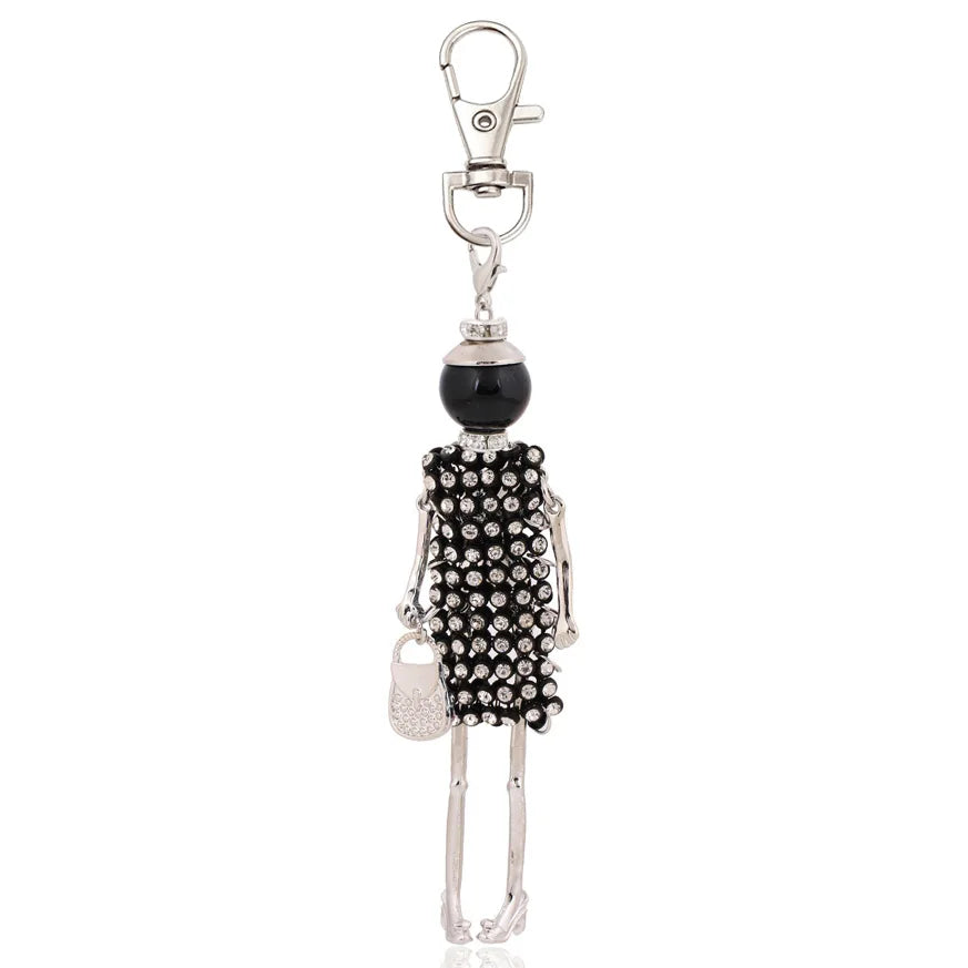Fashion Keychain For Women Charm Key Chain Bag Pendant Holder Jewelry Handmade Girl Gift Jewelry 0002-8