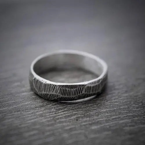 Onlysda Viking Gothic Stainless Steel Geometry Ring Men Wedding Rings Womens Band  Jewelry Gift