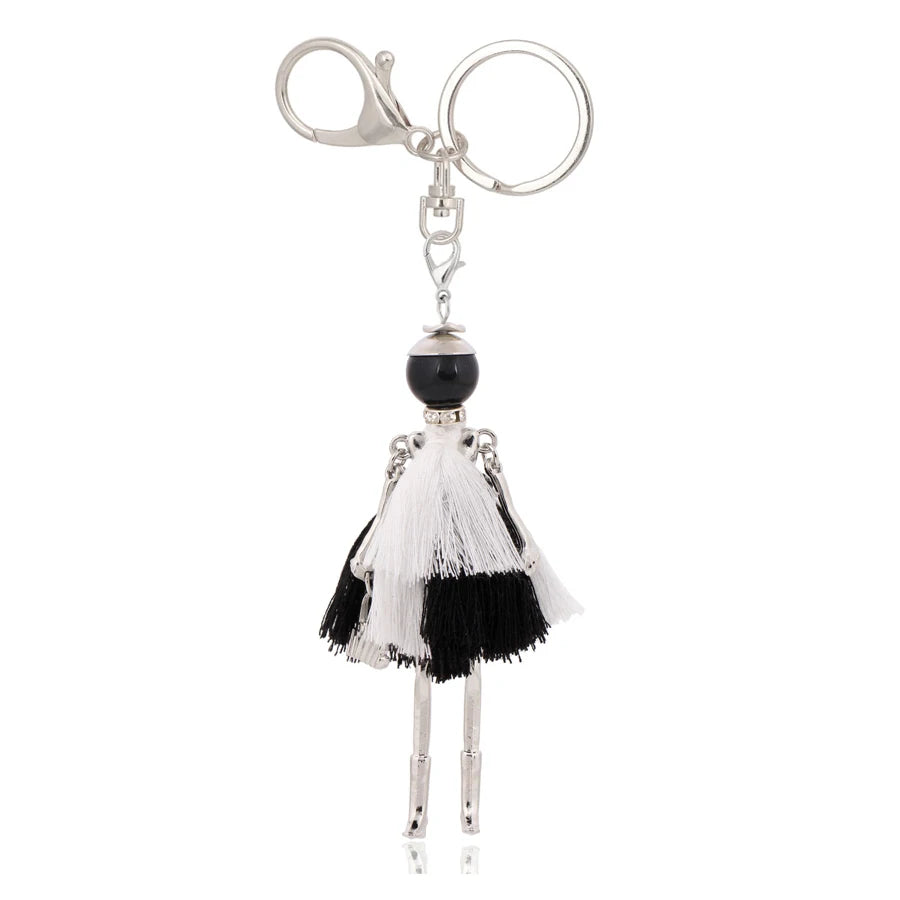 Women Keychain for Lady 2022 New Statement Charm Metal Key Chain Jewelry Cute Gift Female Bag Pendant Trendy Key Ring Wholesale KE 2055