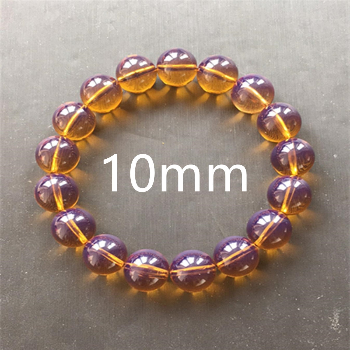 Genuine Natural Yellow Amber Blue Dominican Round Beads Bracelet Women Men Amber Healing 12mm 10mm 8mm Stretch Jewelry AAAAA 10mm