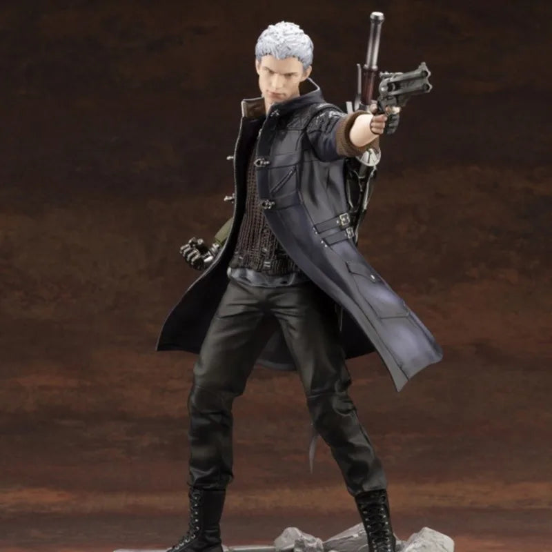 28cm Devil DANTE May Cry NERO Statue Action Figure PVC Model Collection Toy For Friend Gifts