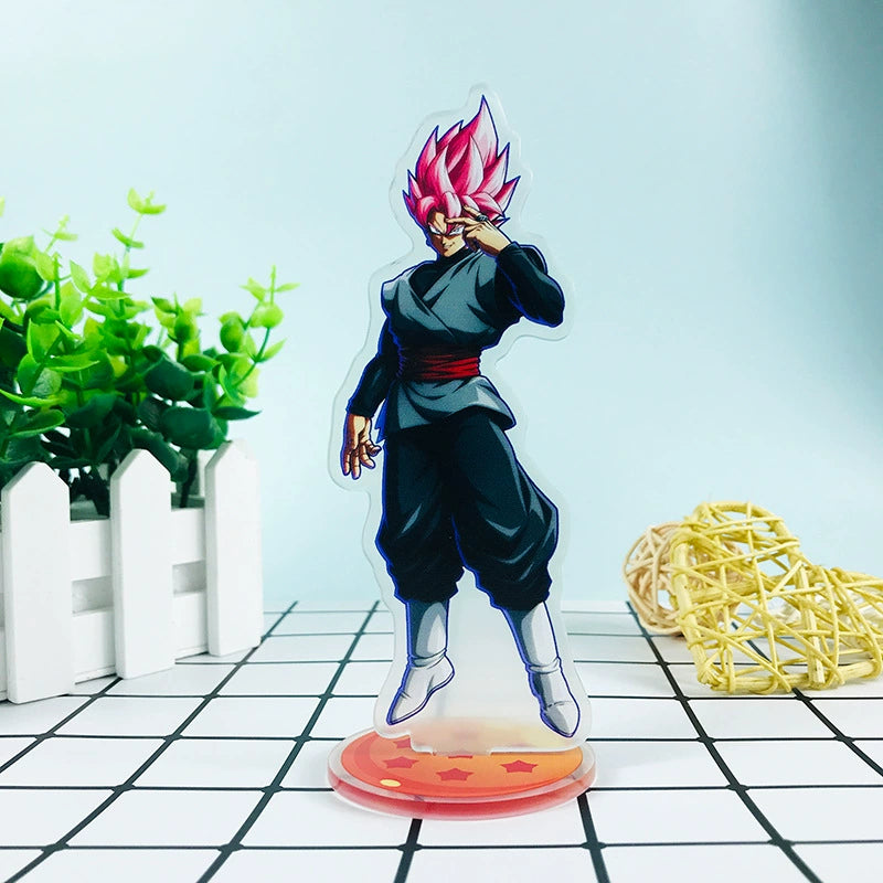 Anime Peripheral Standee Dragon Ball Sun Wukong Ya Wood Tea Destroyer Friza Double-Sided Acrylic Decoration Table Height about 15cm 9 (protective film on both sides)