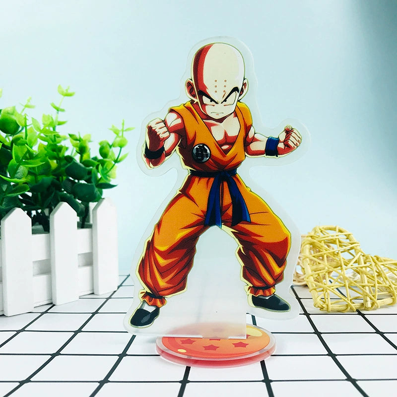 Anime Peripheral Standee Dragon Ball Sun Wukong Ya Wood Tea Destroyer Friza Double-Sided Acrylic Decoration Table Height about 15cm 11 (protective film on both sides)