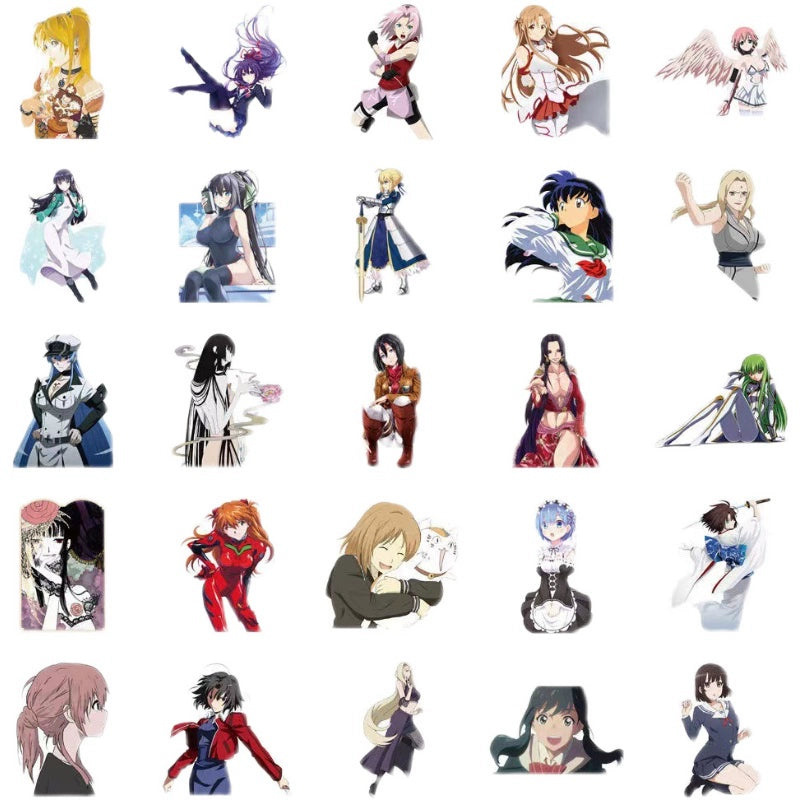 Cute 50-Piece Heroine Collection No Repeat Animation