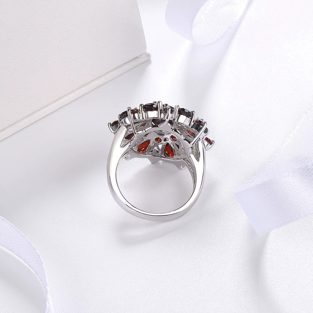 Young AliExpress Women's European and American-Style Ruby Ring