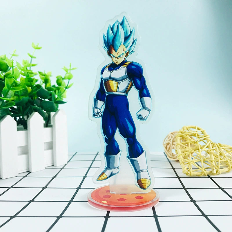 Anime Peripheral Standee Dragon Ball Sun Wukong Ya Wood Tea Destroyer Friza Double-Sided Acrylic Decoration Table Height about 15cm 7 (protective film on both sides)