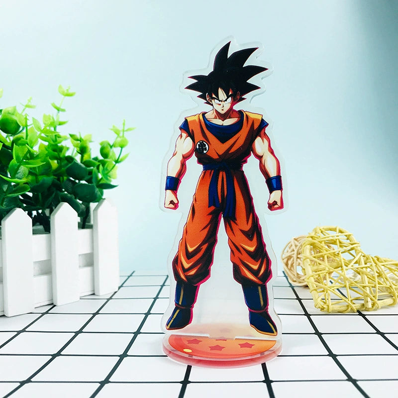 Anime Peripheral Standee Dragon Ball Sun Wukong Ya Wood Tea Destroyer Friza Double-Sided Acrylic Decoration Table Height about 15cm 6 (both sides have protective film)