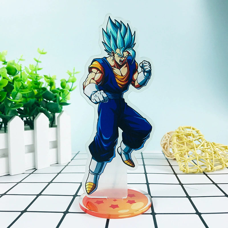 Anime Peripheral Standee Dragon Ball Sun Wukong Ya Wood Tea Destroyer Friza Double-Sided Acrylic Decoration Table Height about 15cm 14 (protective film on both sides)