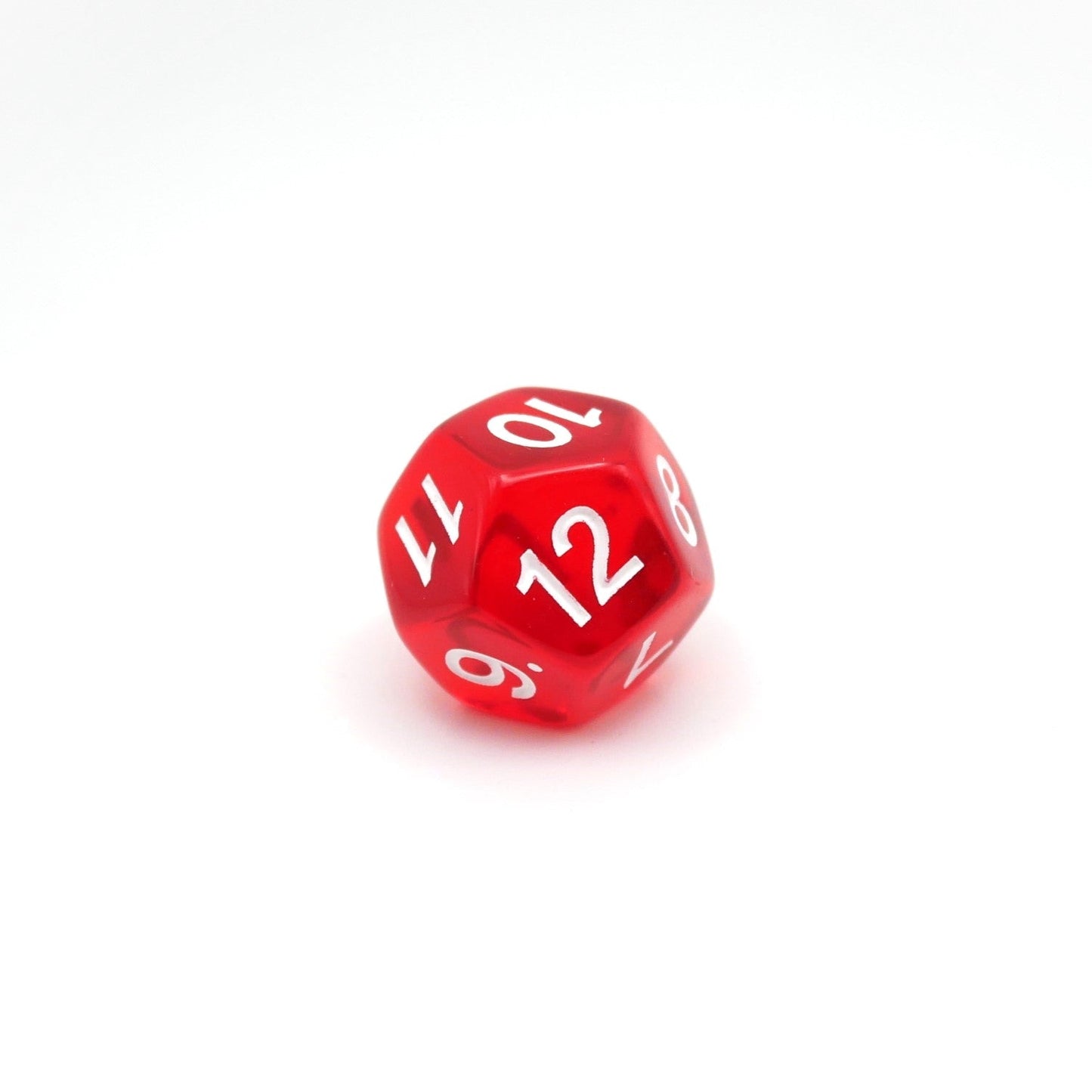 Ruby Ingots - 7 Piece DnD Dice Set | Acrylic RPG Gaming Dice