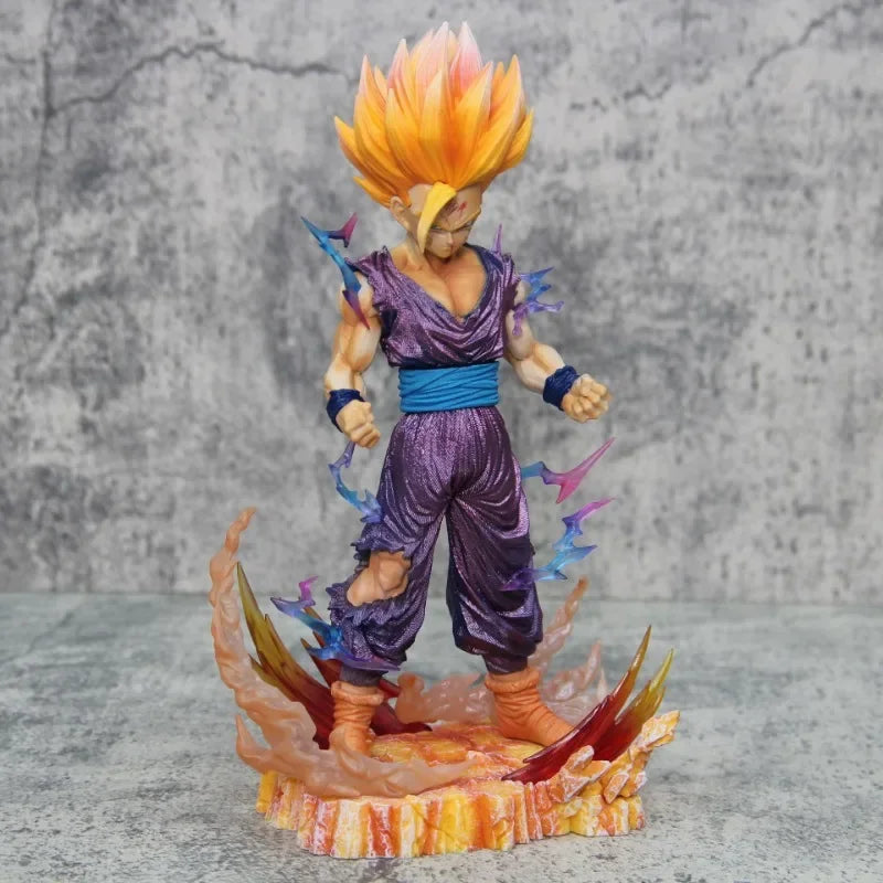 Dragon Ball Z 26cm Figure Gohan Super Saiyan Son Gohan Figurine Pvc Action Figure Collection Model Toy Anime Gifts