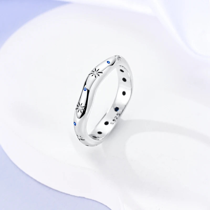 925 Sterling Silver Infinite Love Ring Original Luxury Design Zircon Finger Rings For Women High Quality Wedding Jewelry Gift