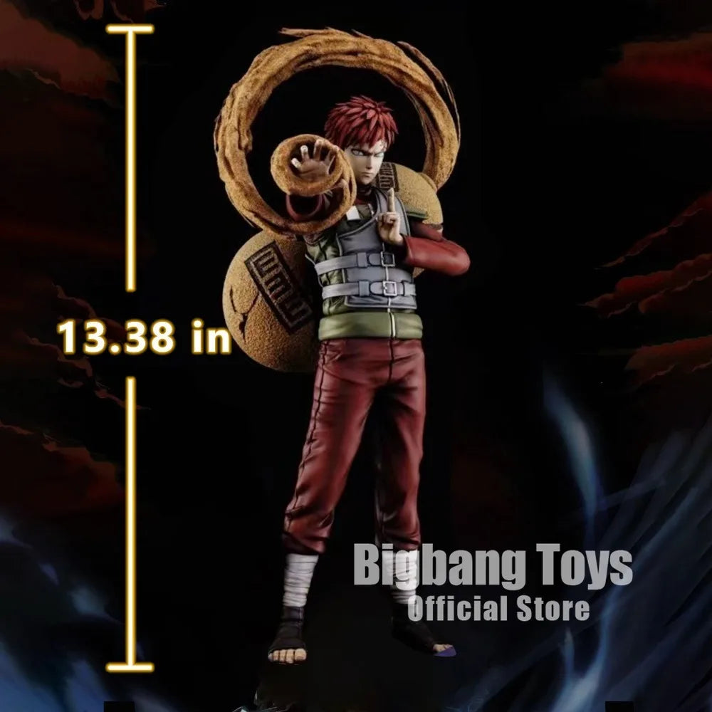 Anime figure NARUTO Figurine Gaara Figure GK PVC Statue Model Collectible Toys Gifts 26-28cm