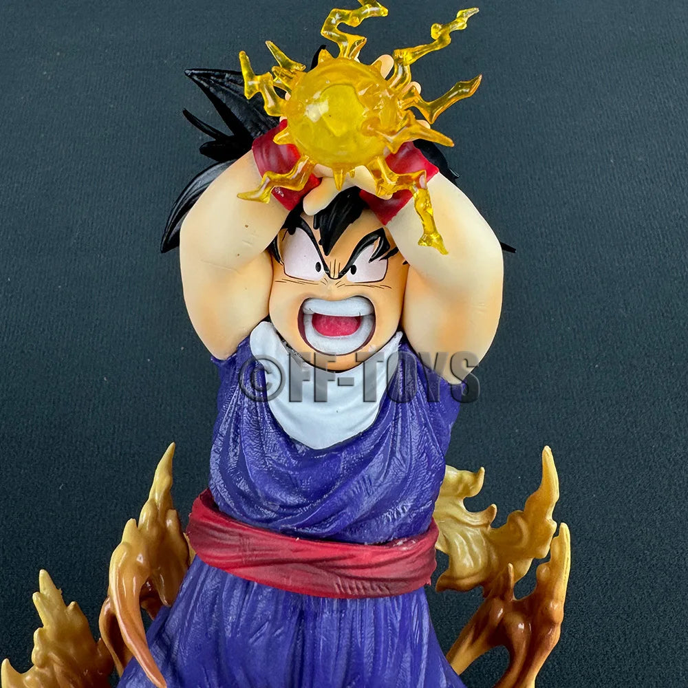 17.5cm Anime Dragon Ball Son Gohan Figure Kid Son Gohan Figurine Angry Gohan Action Figures Pvc Statue Collectible Model Toys