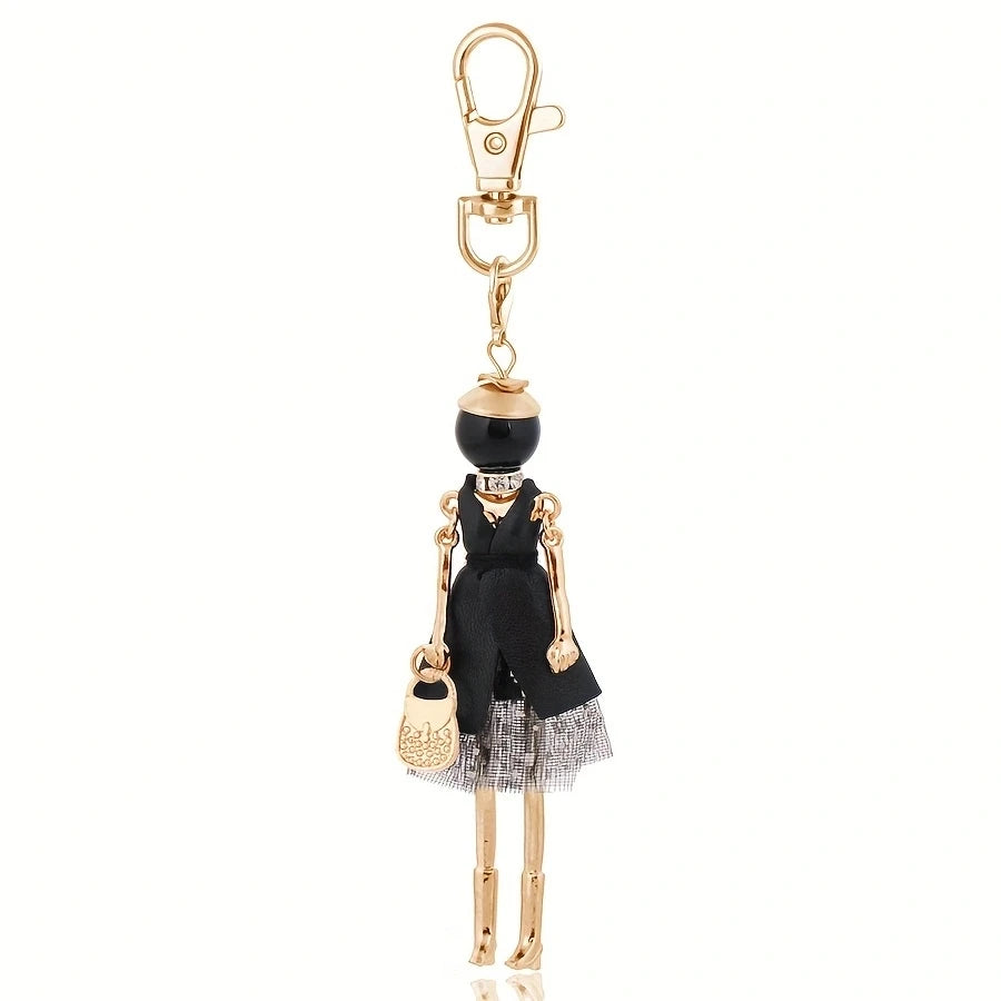 Cute Keychain For Women Trendy Bag Pendant Car Charms Gifts Jewelry Christmas Wholesale 5519