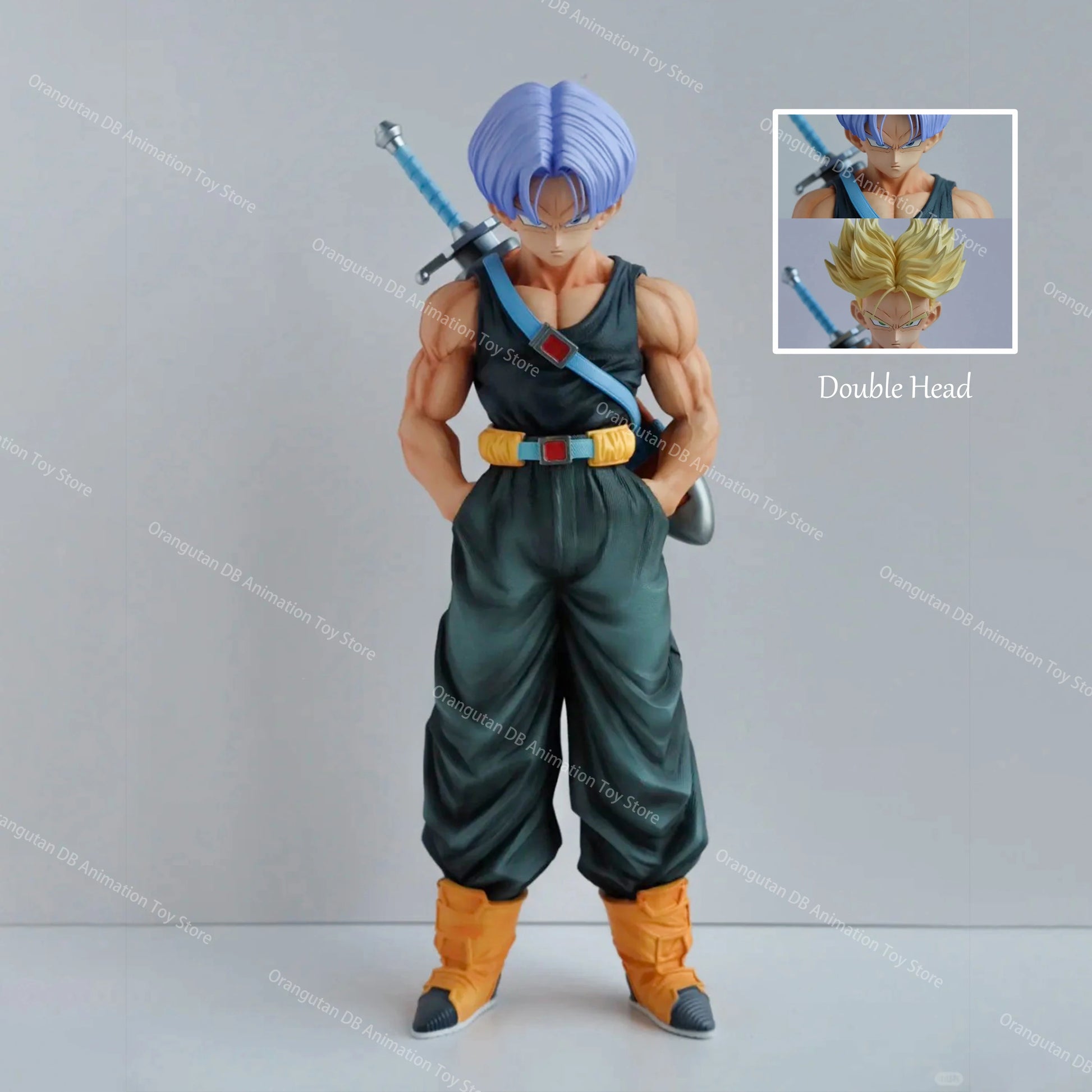 Anime Dragon Ball Z Fighters 26CM Trunks Figure Super Saiyan Future Trunks Figurine Action Figures Pvc Statue Statue Collection no box 26CM CHINA