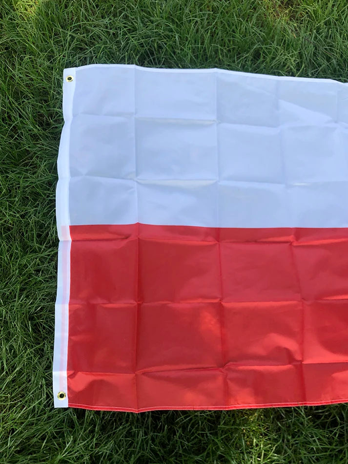 Poland flag  90*150cm hanging polyester Thuringia pl pol poland flag of polish for decoration