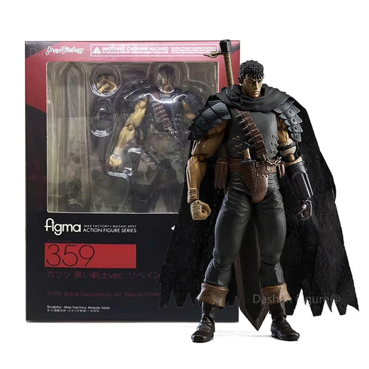 Anime Guts Figma Sp 046 Figures Ornaments Movable Collection 16cm Berserker Guts Action Figure Model Toys Child's Gifts 359 With Box