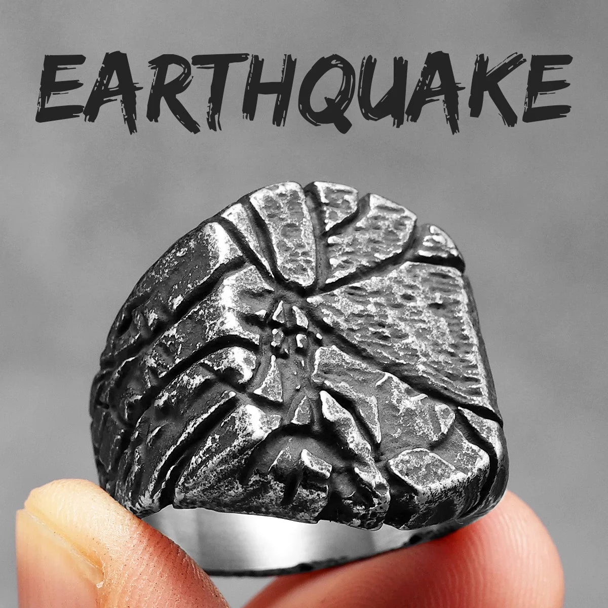 Retro Geometry Texture Men Rings Stainless Steel Women Fashion Jewelry Punk Trendy Luxury New In Accessories Gift Wholesale