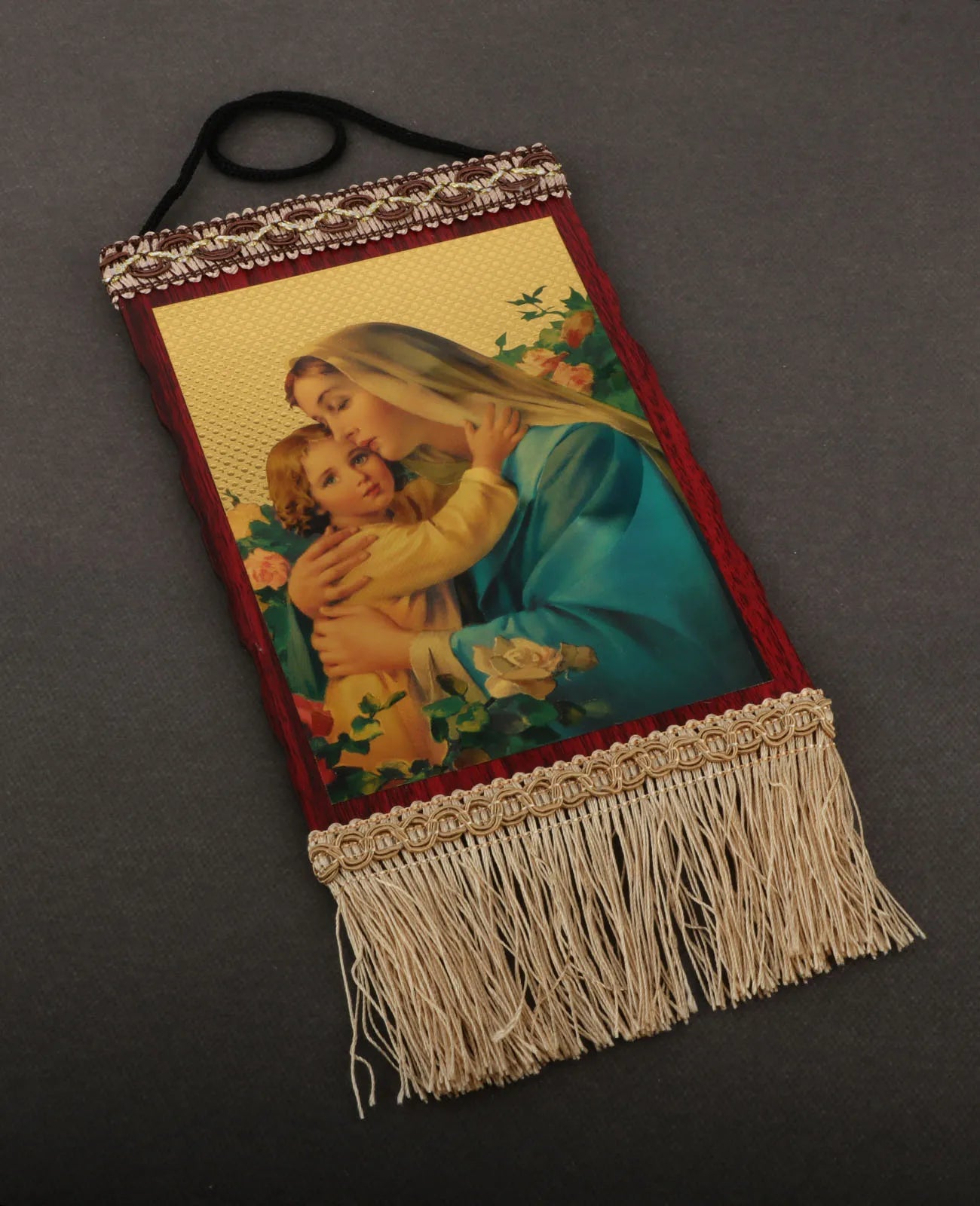 Jesus Christ The Teacher Tassel Hanging Home Wall Decoration Christian Holy Family Virgin Mary Icon Church Ornament Accessories