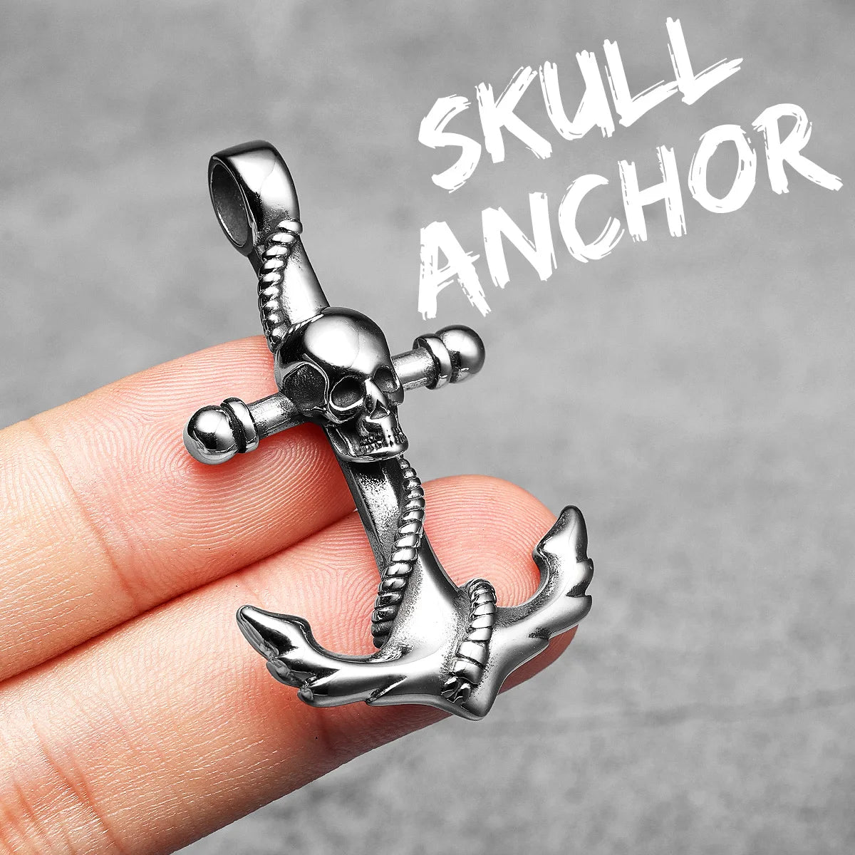 Anchor Sailor Stainless Steel Men Women Necklaces Pendants Chain Vintage Punk Rock Fashion Jewelry Creativity Gift Wholesale