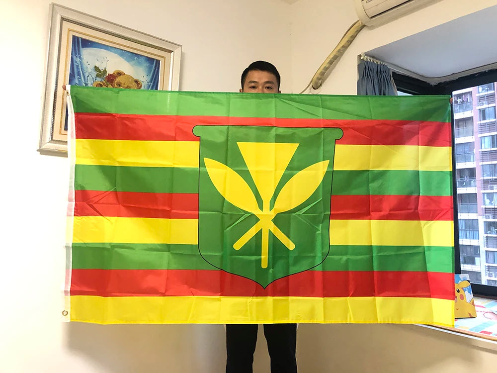 SKY FLAG Kanaka Maoli Flags 90x150cm 3x5fts high quality polyester hanging Kanaka Maoli Flags indoor outdoor decoration