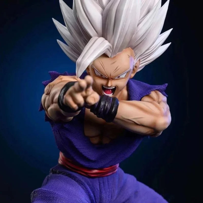 Dragon Ball Gk Saiyan Angry Beast Son Gohan Cartoon Action Figures Model Doll Toys Collectible Desktop Ornaments Kids Xmas Gifts