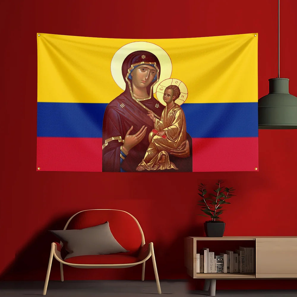 3X5 FT J-JesusS Game Flag Polyester Printed Party Flag for Garage Room Decoration