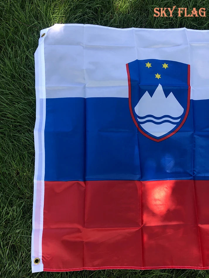 SKY FLAG Slovenia Flag 3x5 ft Flag of Slovenian 90x 150cm hanging polyester Slovenia National standard Flag Banner