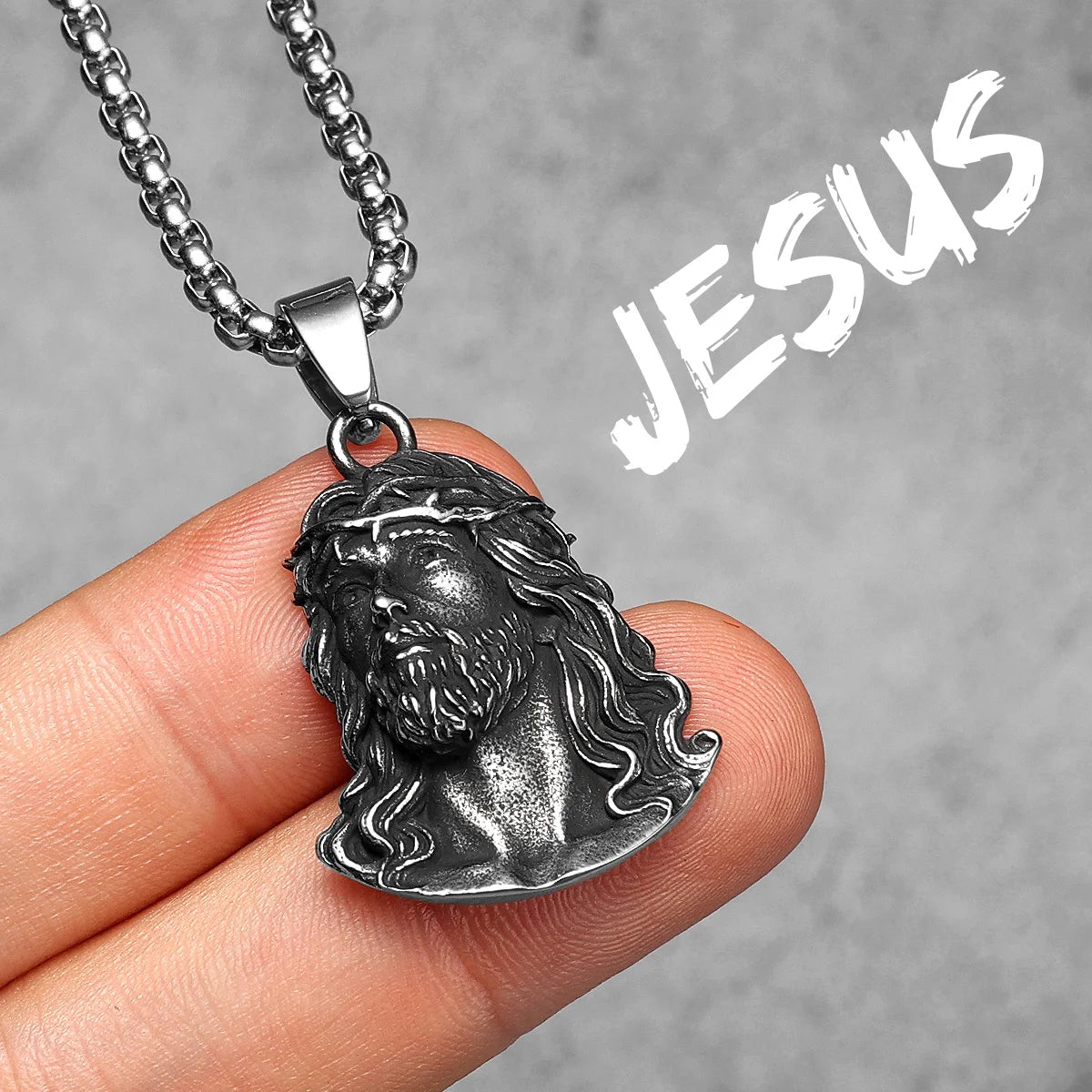Angel Wing Cross Jesus Masonic Amulet Stainless Steel Men Necklaces Pendant Chains New For Women Fashion Jewelry Gifts Wholesale