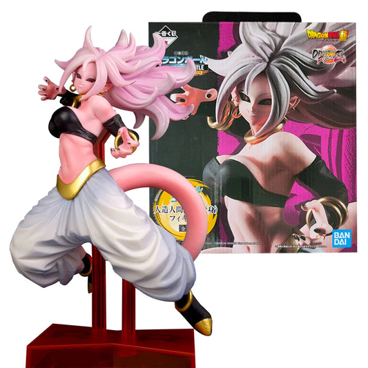 21CM Dragon Ball Android #21 Figure Standing Fighting Pose Model Toy Gift Collection VOMI Action Figure Majin Buu PVC