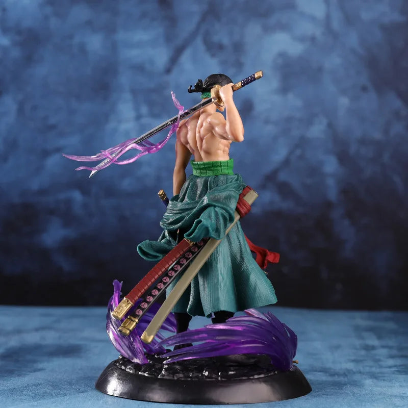 Anime One Piece 21CM Roronoa Dream Zoro Figure Collectible Figurine Model Cartoon Collection Toy Children Kids Boy Birthday Gift