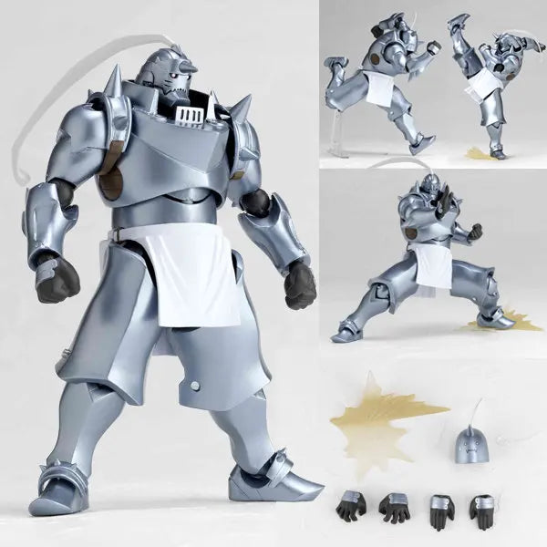 Anime Fullmetal Alchemist Edward Elric Alphonse REVOLTECH YAMAGUCHI Articulated Action Figure Model Toys